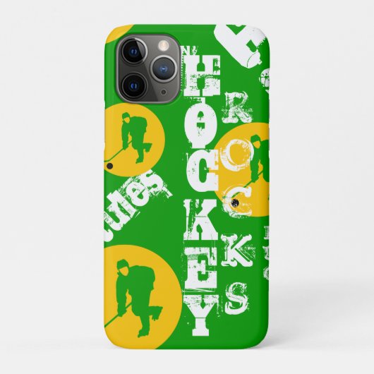 Hockey Case-Mate iPhone Case (Achterkant)