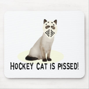 Hockey Cat Piss Muismat