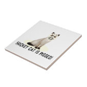 Hockey Cat Piss Tegeltje (Zijkant)