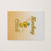 Hockey Chick Legpuzzel (Horizontaal)