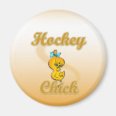 Hockey Chick Magneet (Voorkant)