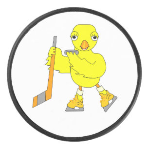 Hockey Chick Puck