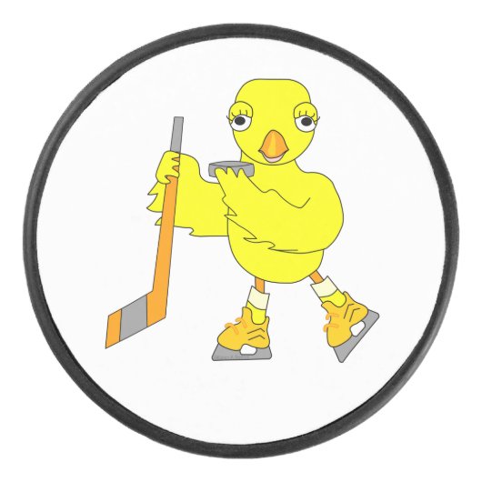 Hockey Chick Puck (Voorkant)