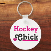 Hockey Chick Sleutelhanger (Voorkant)