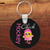 Hockey Chick Sleutelhanger (Voorkant)
