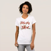 Hockey Chick T-Shirt (Voorkant volledig)