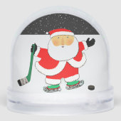 Hockey Christmas Holiday Gift  Sneeuwbol (Achterkant)