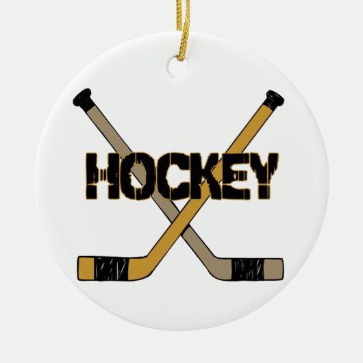 HOCKEY CHRISTMAS ORNAMENT (Voorkant)