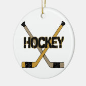 HOCKEY CHRISTMAS ORNAMENT (Links)