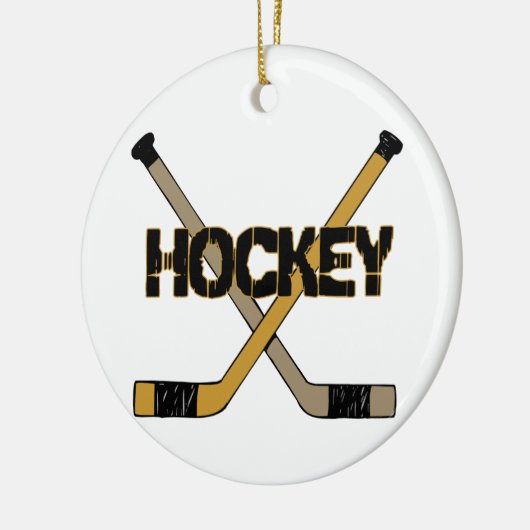 HOCKEY CHRISTMAS ORNAMENT (Links)
