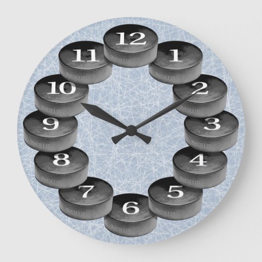 Hockey Clock Grote Klok (Voorkant)