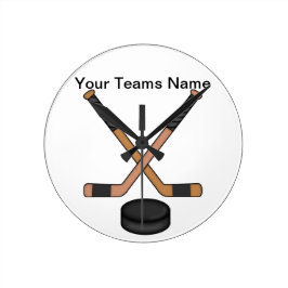 Hockey Clock Ronde Klok