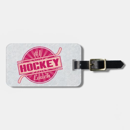 Hockey Coach  bagage Bagagelabel (Voorkant horizontaal)