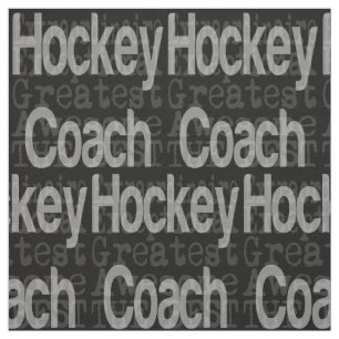 Hockey Coach Extraordinaire Stof