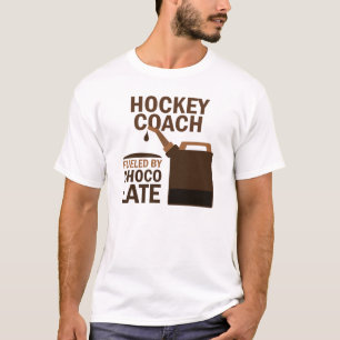 Hockey Coach (Funny) Chocolade T-shirt