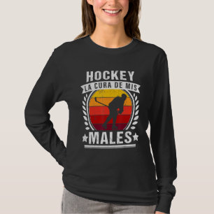 Hockey Coach Goalkeeper Hockey Mom Dad Puck Sports T-shirt