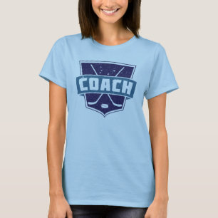 Hockey coach, met naam & nummer t-shirt