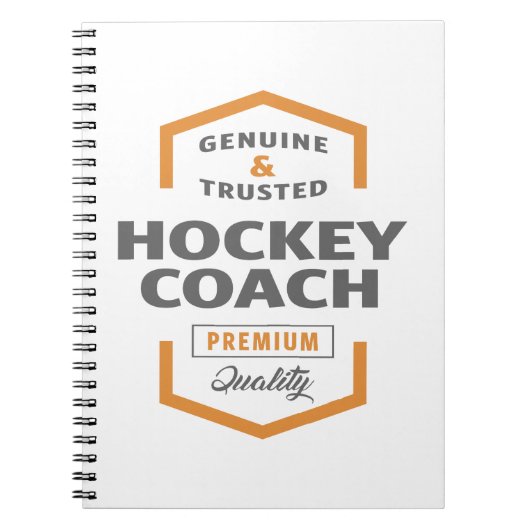 Hockey Coach Notitieboek (Voorkant)
