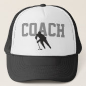 Hockey Coach Player Trucker Pet (Voorkant)