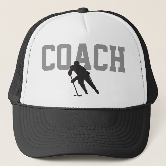 Hockey Coach Player Trucker Pet (Voorkant)