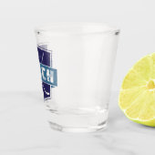 Hockey Coach, Shield, Blue, Shot Glas (Rechts)