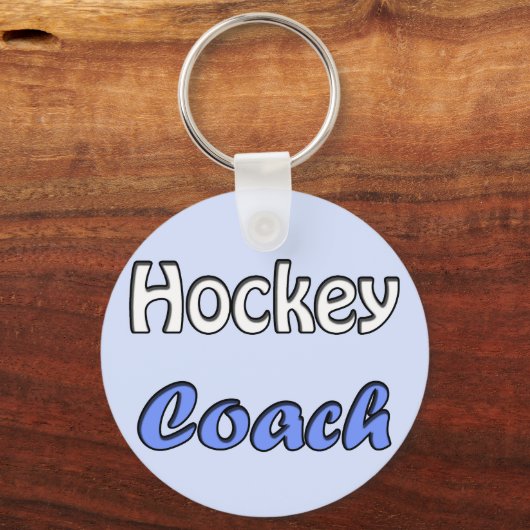 Hockey Coach Sleutelhanger (Voorkant)