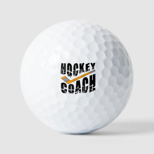 Hockey Coach Stick Golfballen (Voorkant)