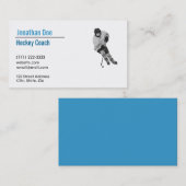 Hockey Coach-Visitekaartje Visitekaartje (Voorkant / Achterkant)