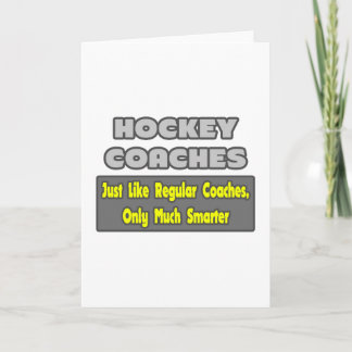 Hockey Coaches...slimmer Kaart