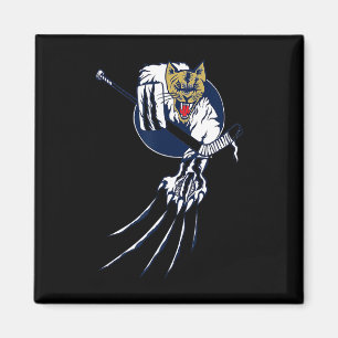 Hockey Cougar Leeuw Kat IJs Beest Doelman Logo Her Magneet