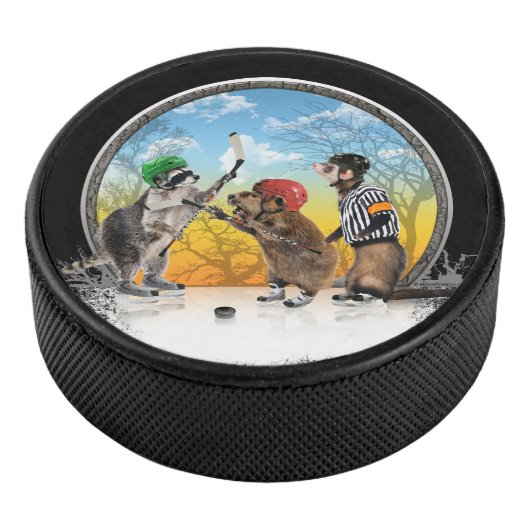 Hockey Critter Classic Puck (3/4)