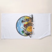 Hockey Critter Classic Strandlaken (Voorkant)