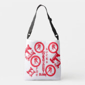 Hockey Crossbody Tas (Achterkant)