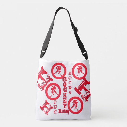 Hockey Crossbody Tas (Achterkant)