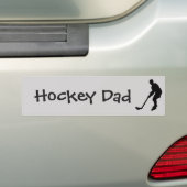 Hockey Dad Fun Quote Hockey Speler Bumpersticker (Op auto)
