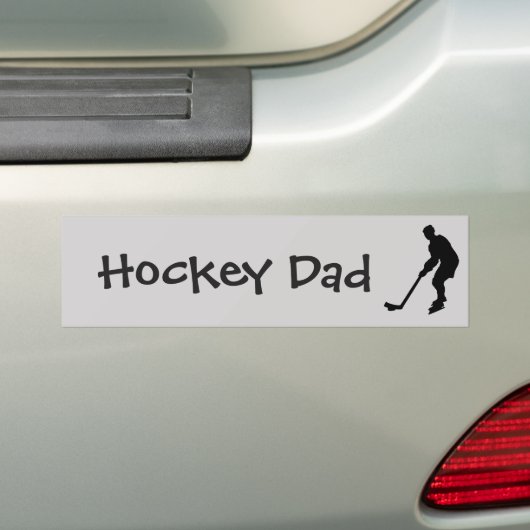 Hockey Dad Fun Quote Hockey Speler Bumpersticker (Op auto)