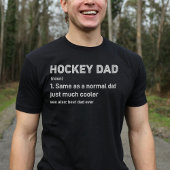 Hockey Dad Funny Definition T-shirt