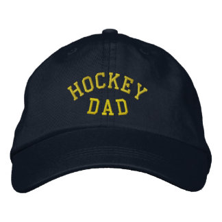 HOCKEY DAD Geborduurd Pet