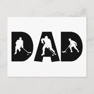 Hockey Dad Gift Briefkaart