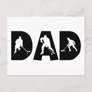 Hockey Dad Gift Briefkaart