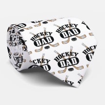 Hockey Dad Hockey Sticks and Puck