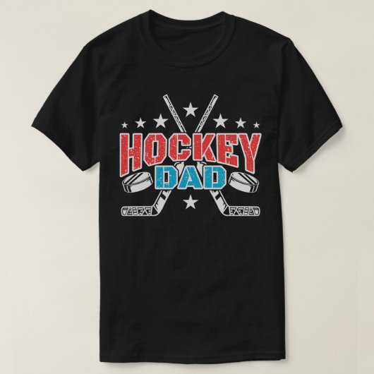 Hockey Dad Ice Hockey T-shirt (Design voorkant)