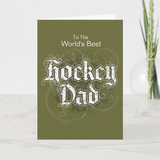Hockey Dad Kaart (Voorkant)