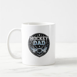 Hockey Dad Pride IJshockeypuck Cadeau voor Vaders Koffiemok