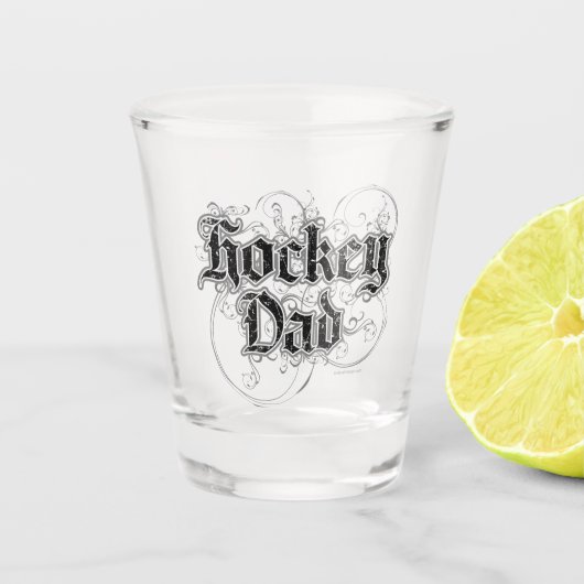 Hockey Dad Shot Glas (Voorkant)