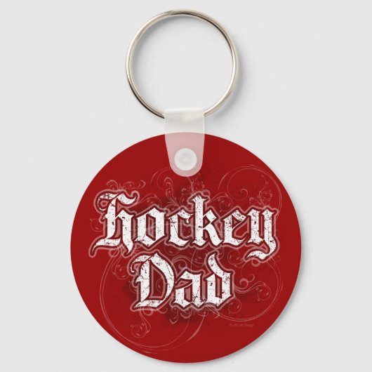 Hockey Dad Sleutelhanger (Voorkant)