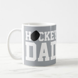 Hockey Dad Sports Ice Hockey Puck Coffee Mok