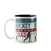 Hockey DAD USA Vlag mok