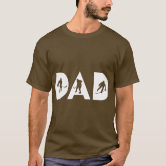 Hockey DadIce Hockey Gift for Hockey Fans T-shirt