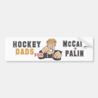 Hockey Dads voor McCain Palin Bumpersticker